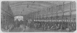 Vista prospettica dei Docks Sainte-Catherine da Gustave after Dore